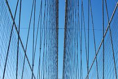 16 Spider Web Wires Lead From The First To The Second Cable Tower On The Walk Across New York Brooklyn Bridge.jpg